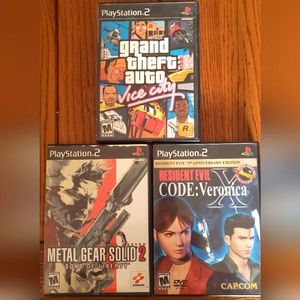PS 2 game lot